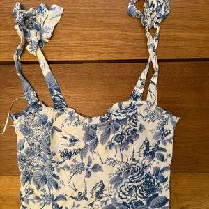 Darling Reformation Kallie Jumpsuit in size0